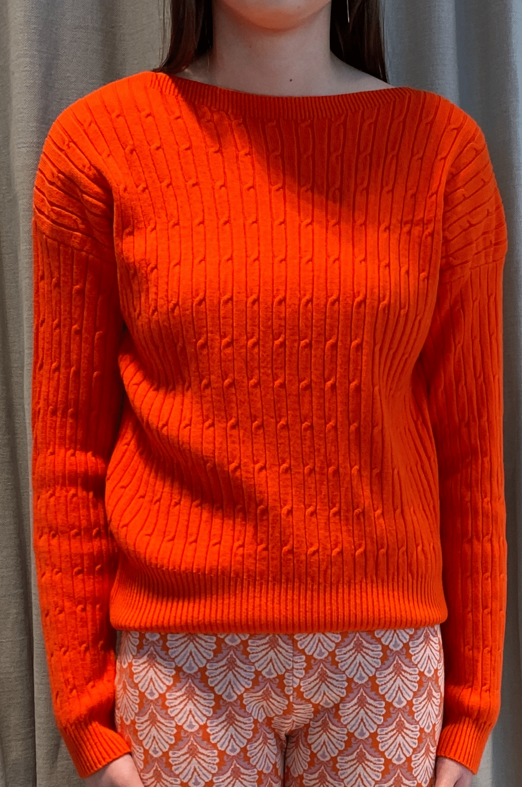 Image Pink Couture knitted sweater orange
