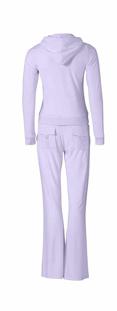 Image Pink Couture Velvet Hoody and Pants Light Purple
