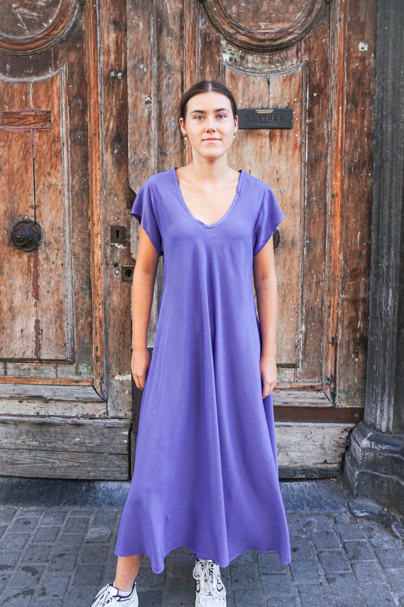 Image Lara dress maxi purple