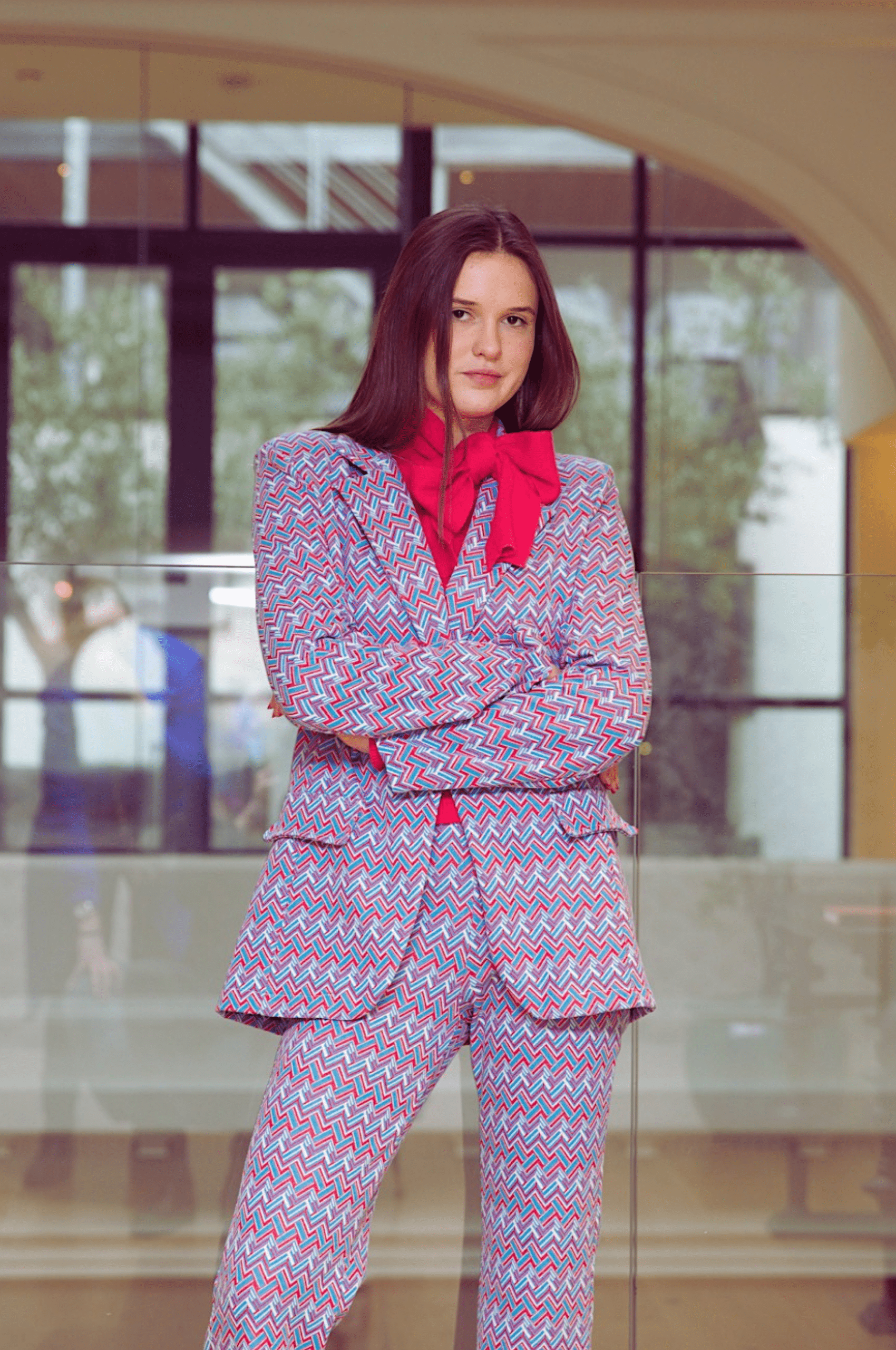Image Flashy suit with blazer and pants