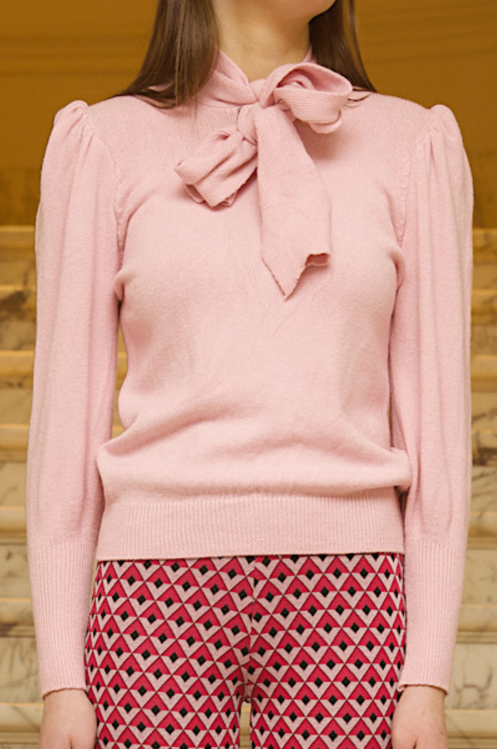 Image Pink Couture knitted sweater rose