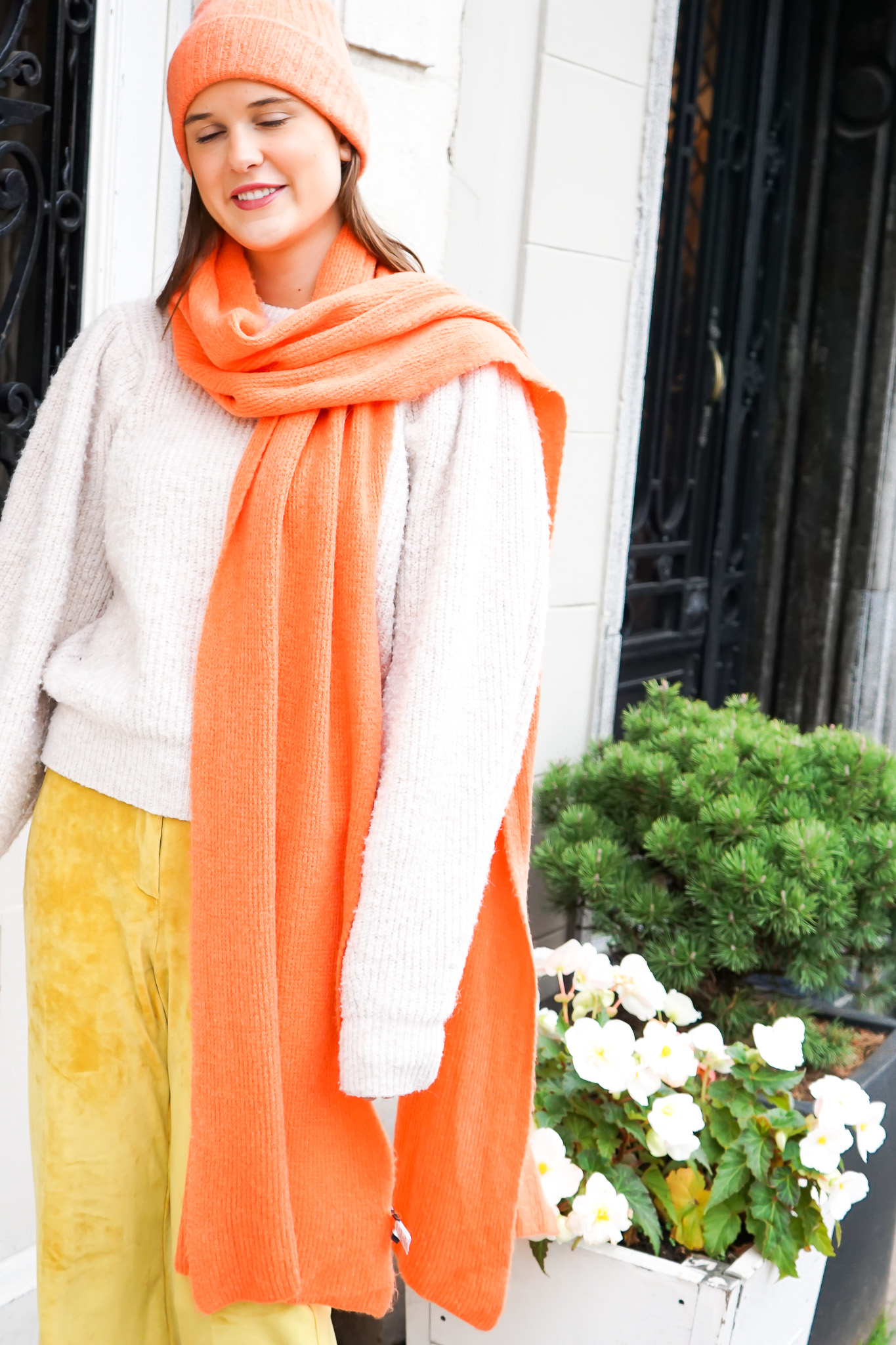 Image Natalia sjaal oranje