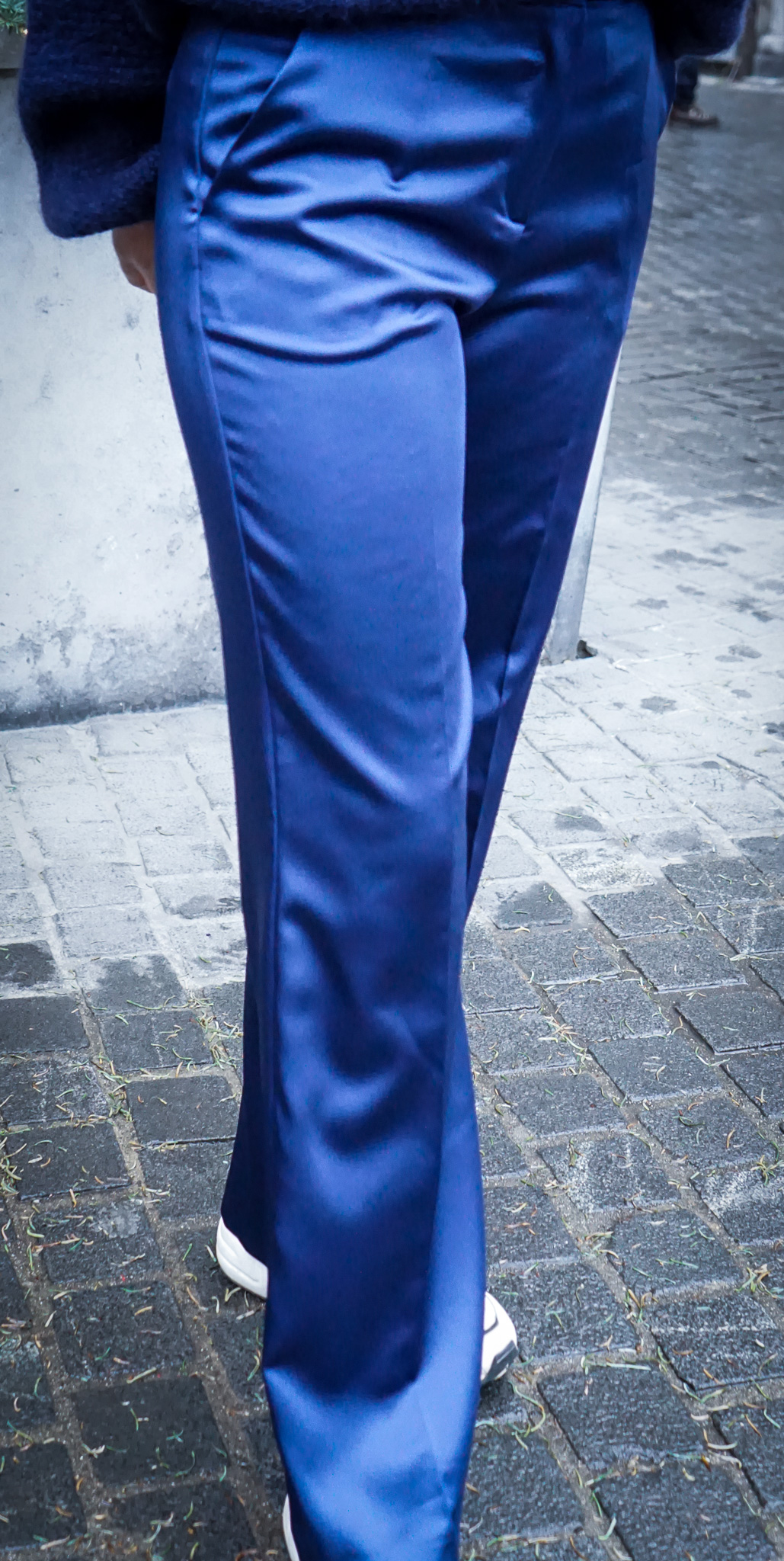 Image Amy pantalon glans blauw
