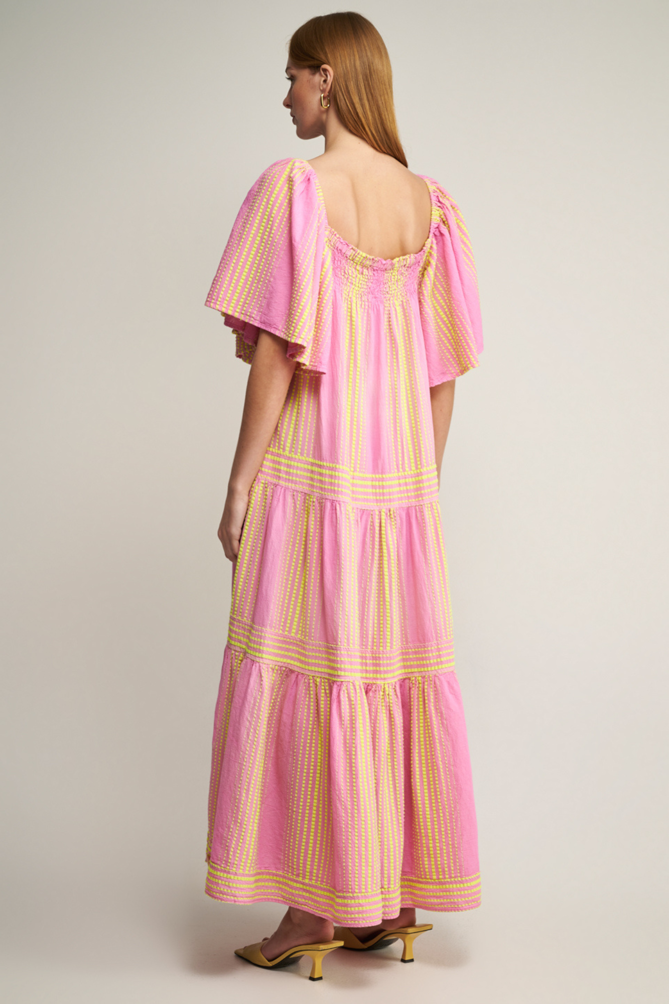 Image Zakar pink maxi dress