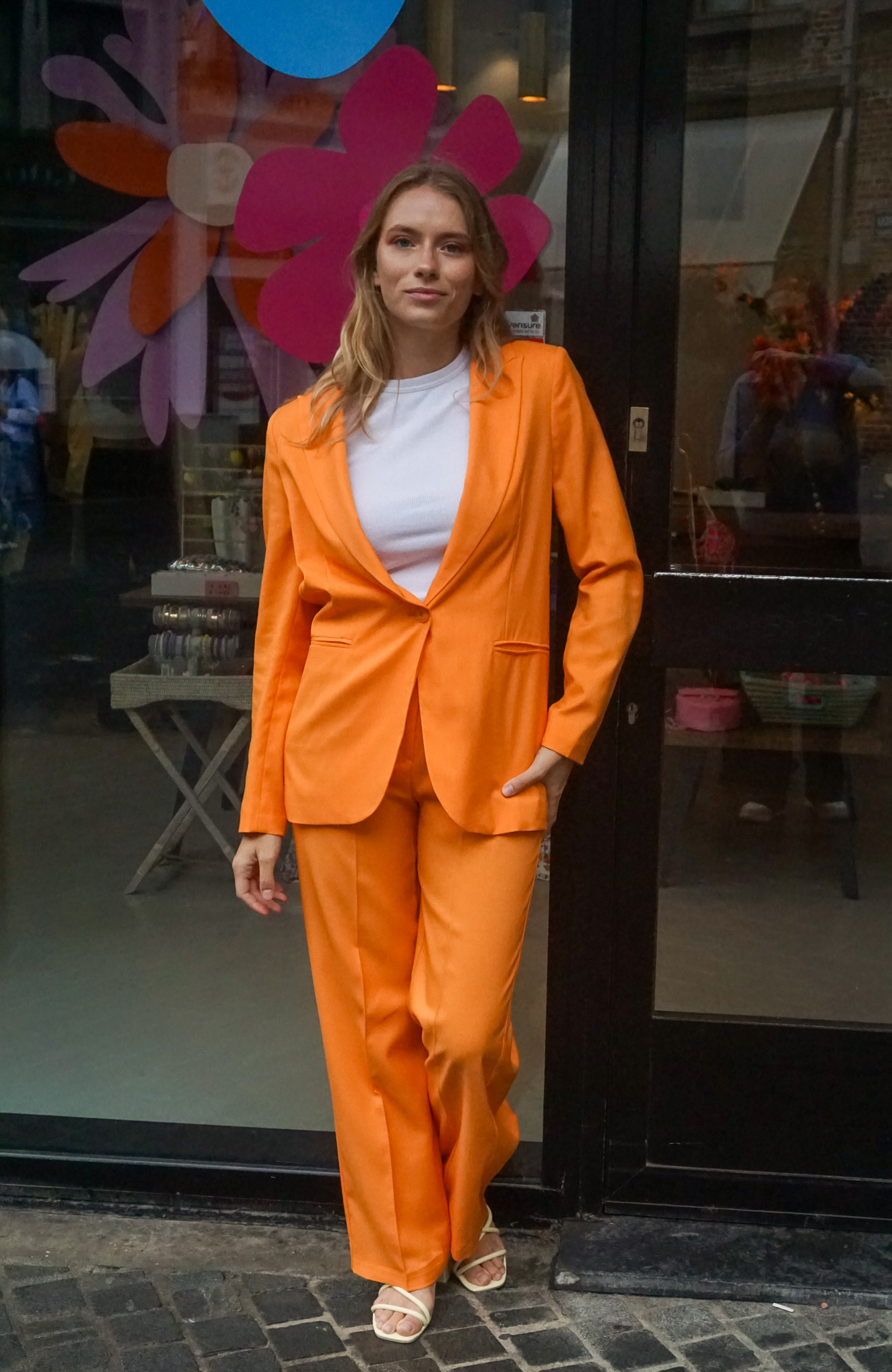 Image Amy blazer oranje