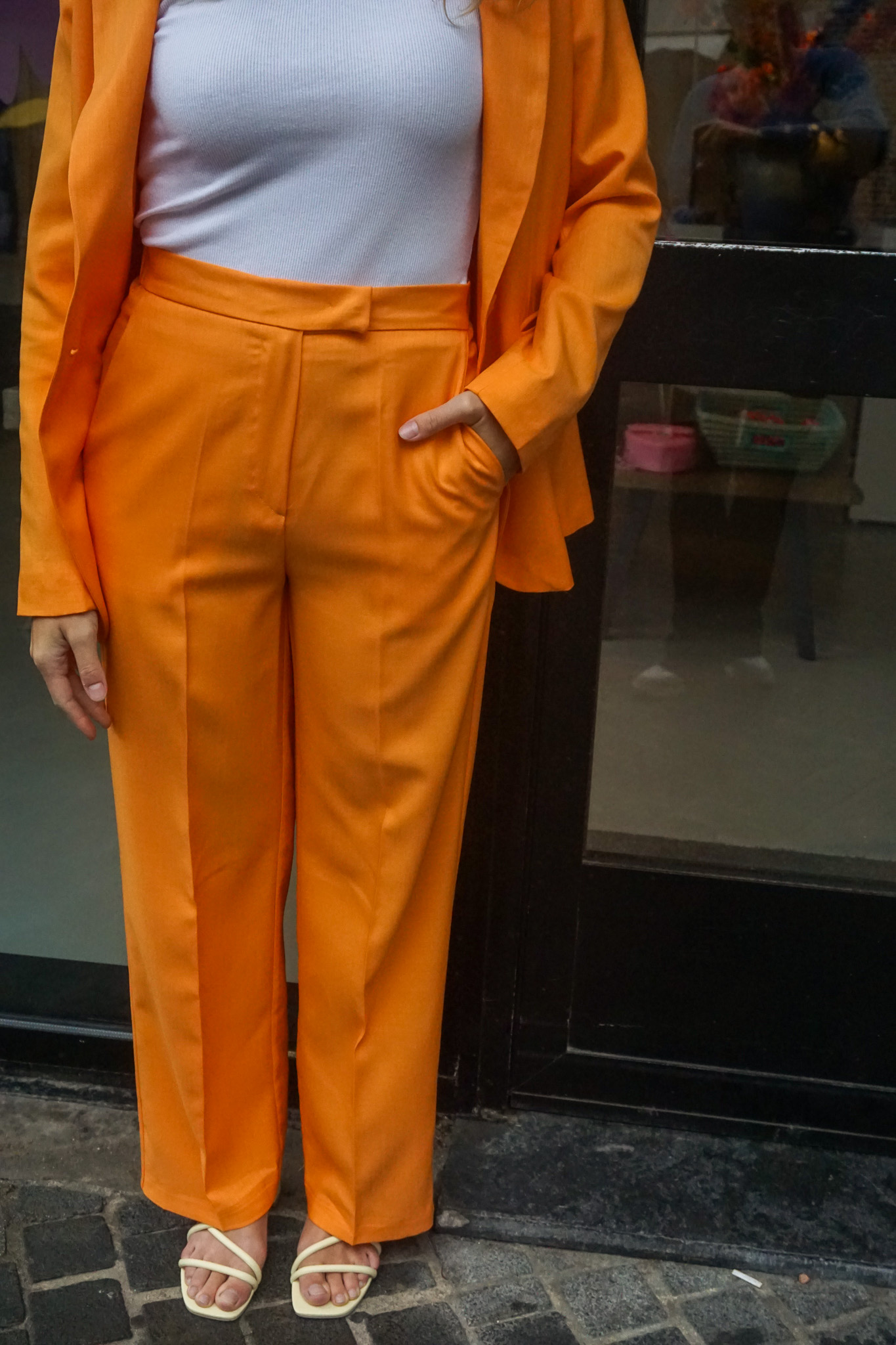Image Amy pantalon oranje