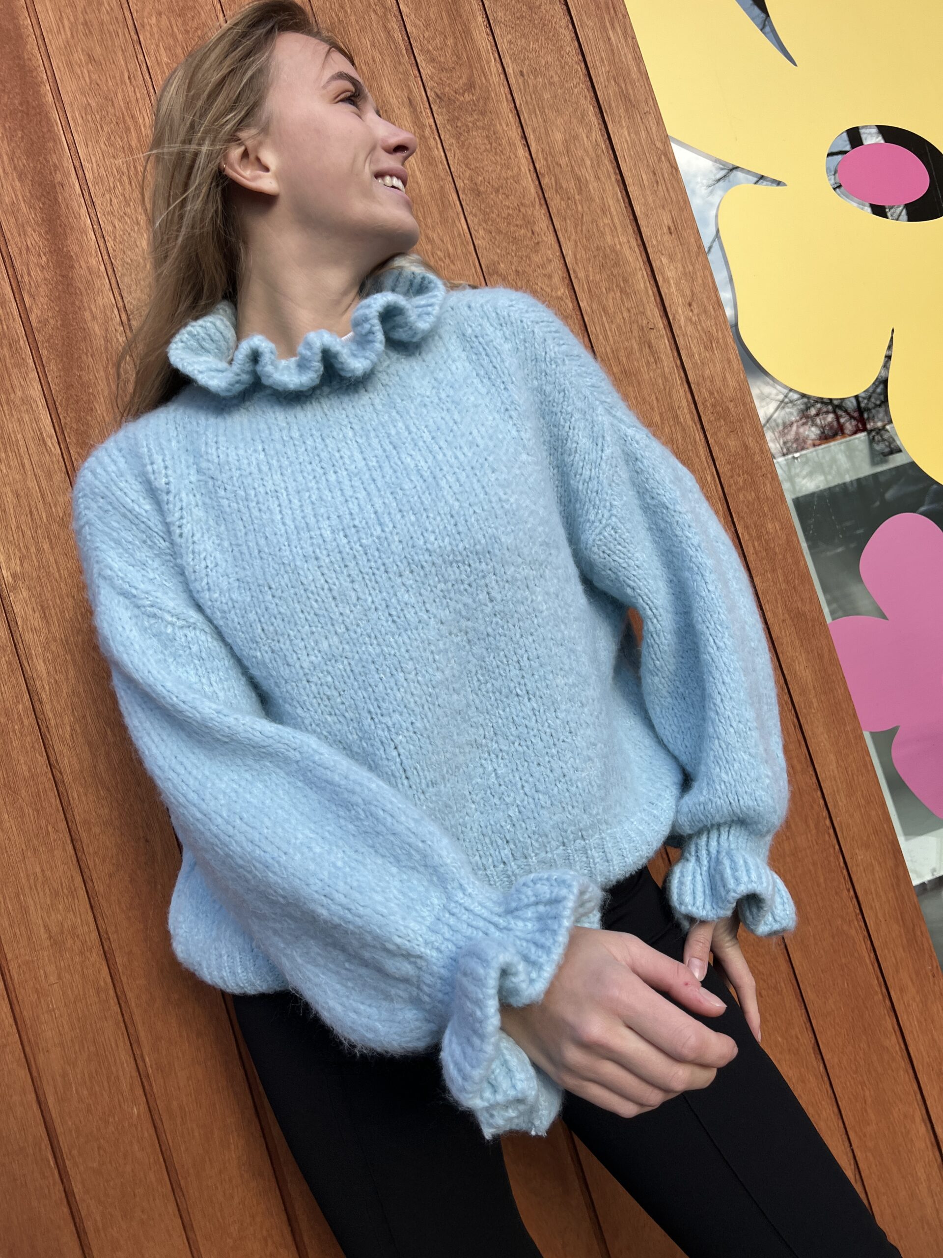 Image Mona sweater blauw