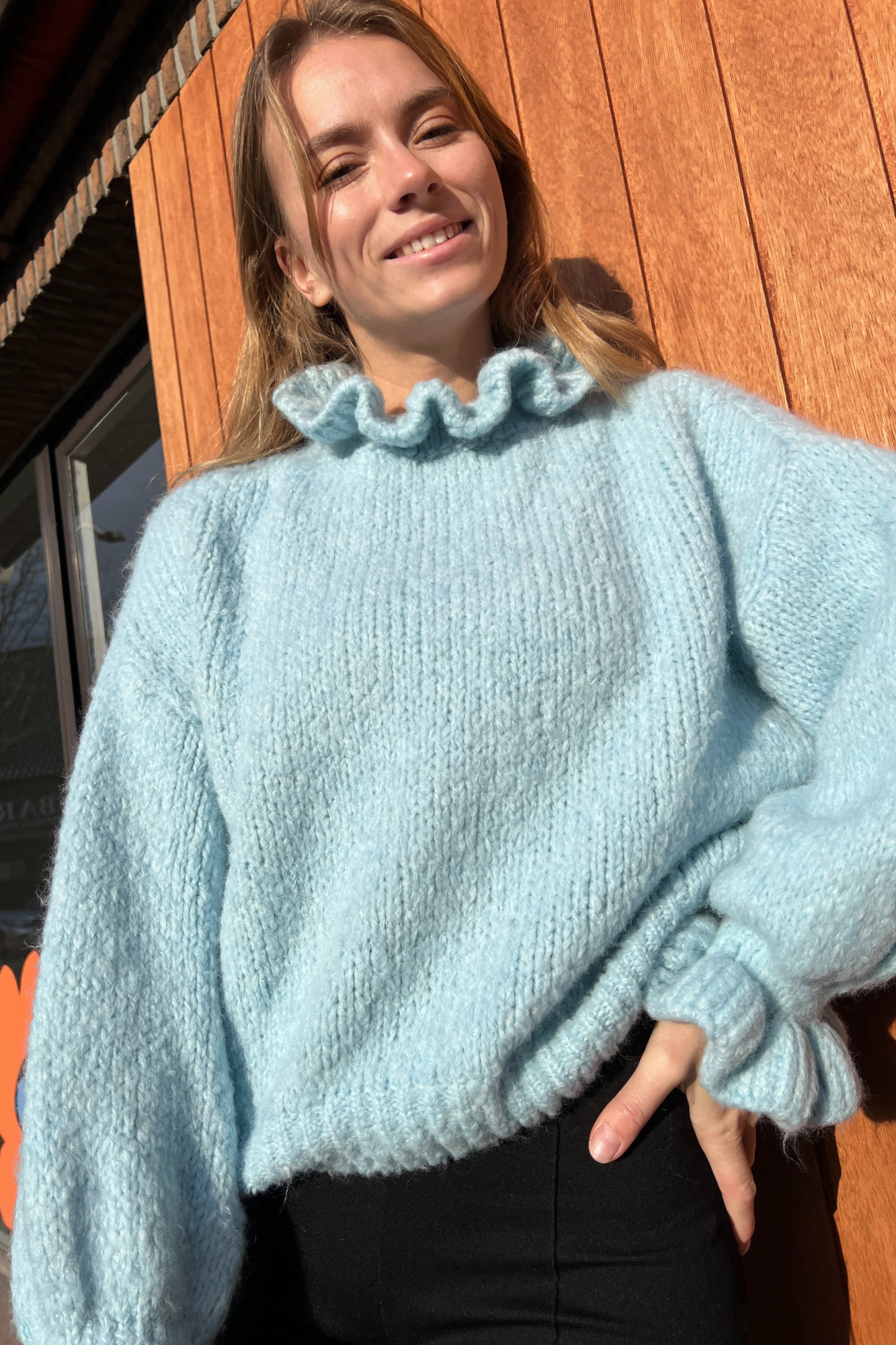 Image Mona sweater blauw