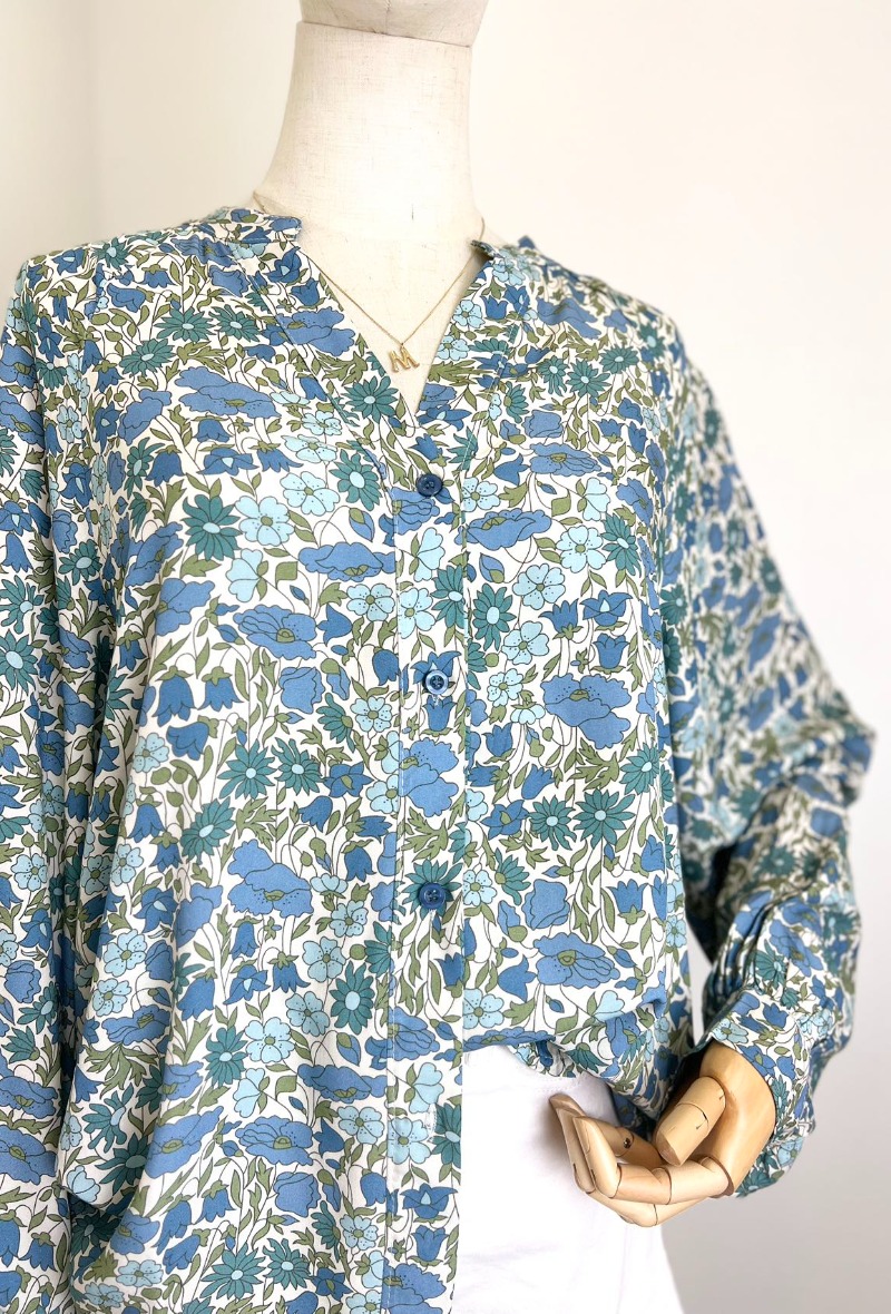 Image Zizi blouse blauw