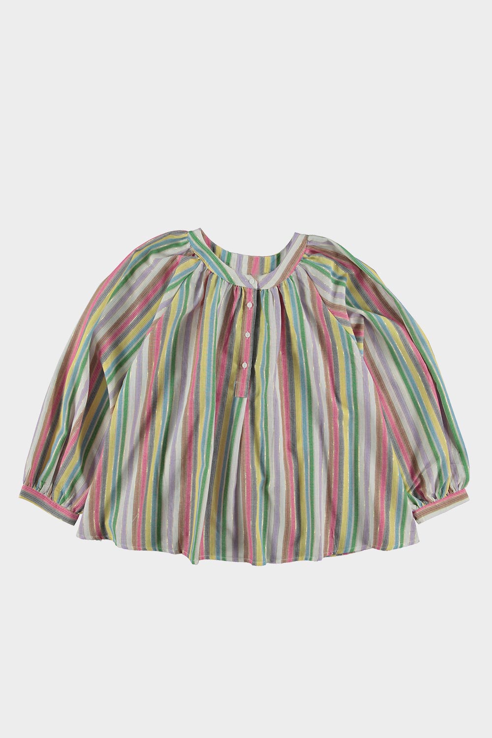 Image Lona blouse linnen multi color roze