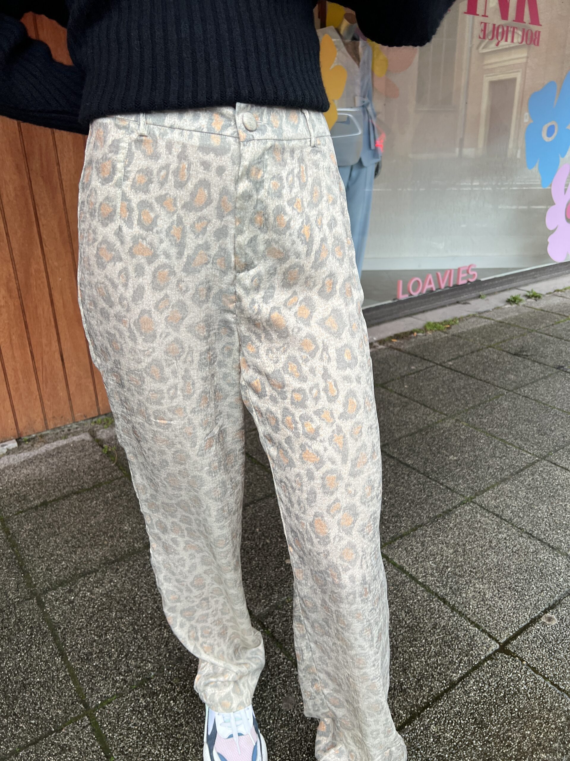 Image Giselle pantalon leopard