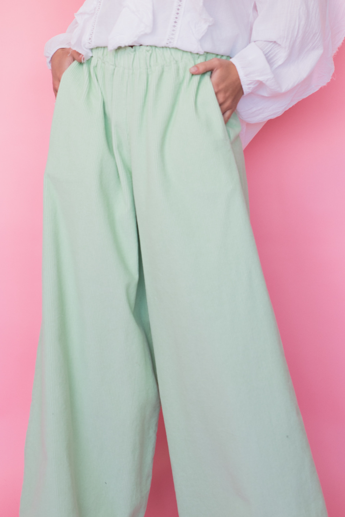 Image Gaelle pantalon groen