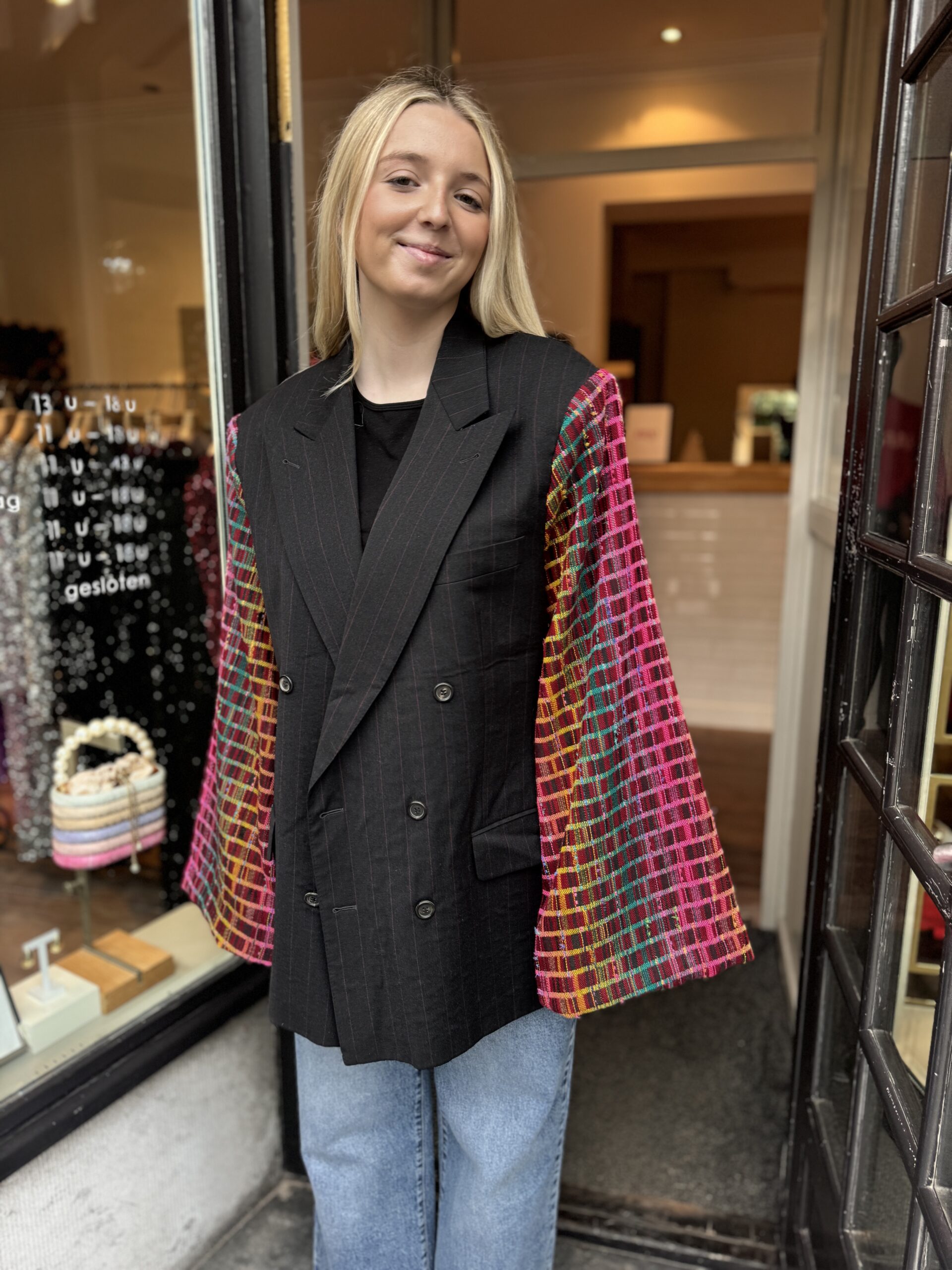 Image Renee blazer black/multicolor M/L
