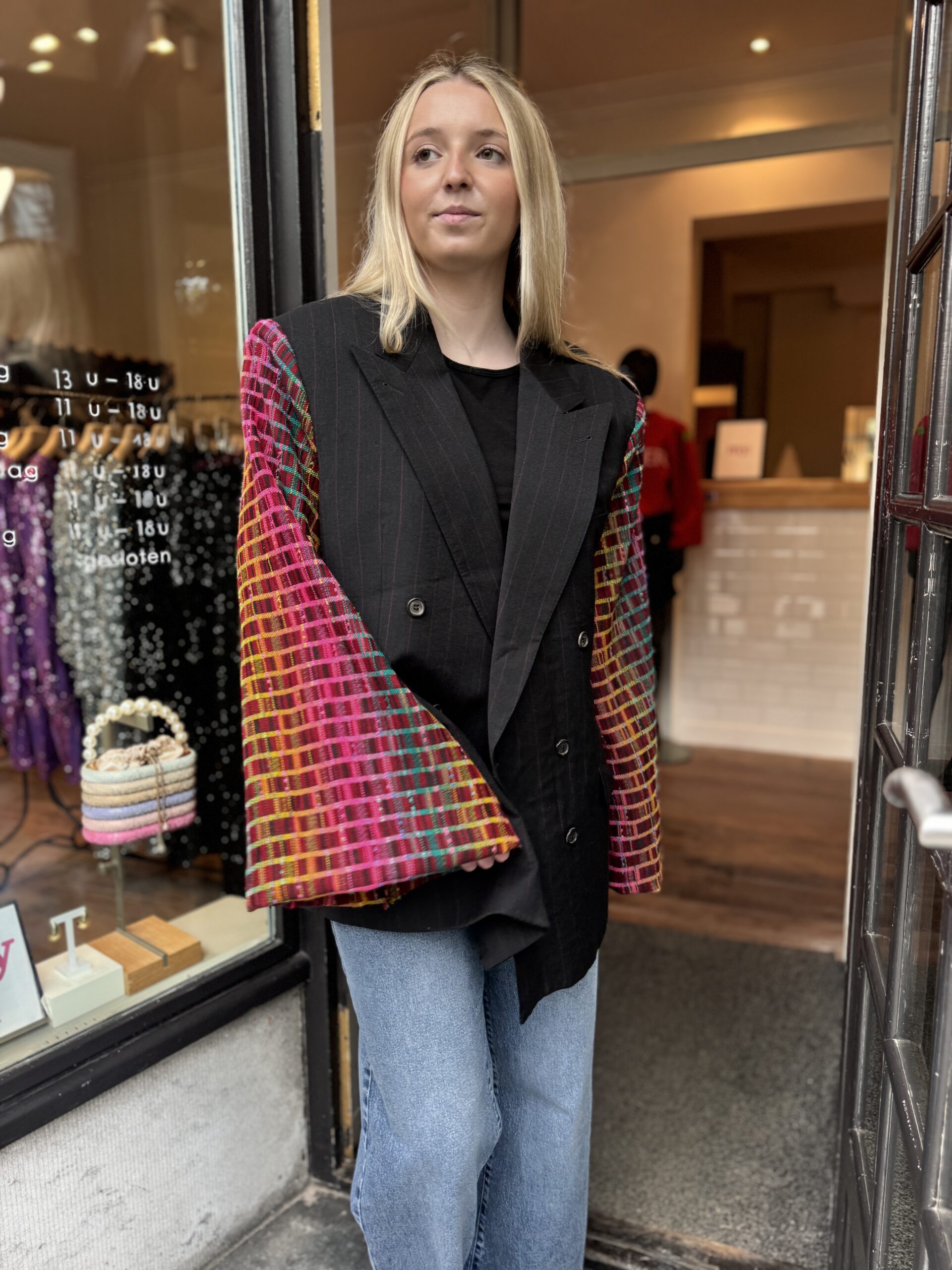 Image Renee blazer black/multicolor M/L